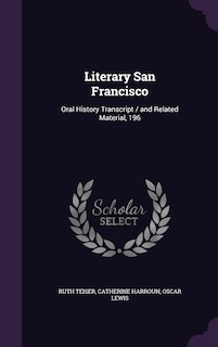 Literary San Francisco: Oral History Transcript / and Related Material, 196