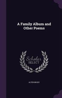 Couverture_A Family Album and Other Poems