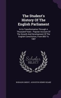 Couverture_The Student's History Of The English Parliament