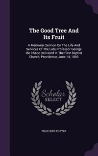 Couverture_The Good Tree And Its Fruit