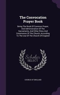 Couverture_The Convocation Prayer Book
