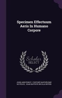 Front cover_Specimen Effectuum Aeris In Humano Corpore