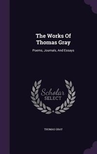 Couverture_The Works Of Thomas Gray
