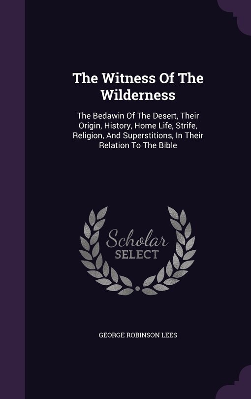 Couverture_The Witness Of The Wilderness