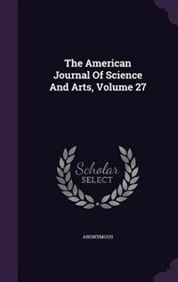 Couverture_The American Journal Of Science And Arts, Volume 27