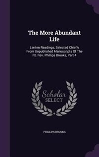 Front cover_The More Abundant Life