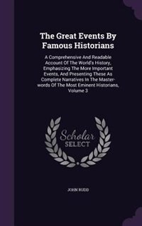 Front cover_The Great Events By Famous Historians