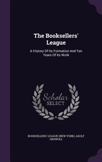 Couverture_The Booksellers' League
