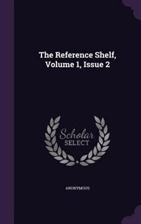 Couverture_The Reference Shelf, Volume 1, Issue 2