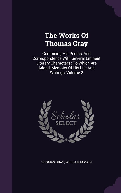 Couverture_The Works Of Thomas Gray