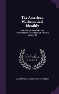 Front cover_The American Mathematical Monthly