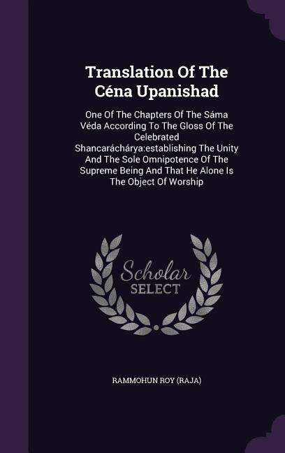 Front cover_Translation Of The Céna Upanishad