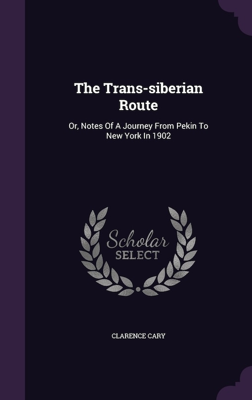 Couverture_The Trans-siberian Route