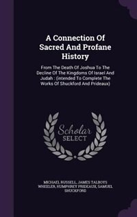 Front cover_A Connection Of Sacred And Profane History