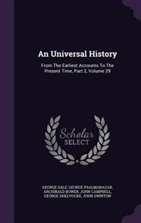 Couverture_An Universal History