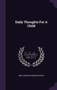 Front cover_Daily Thoughts For A Child