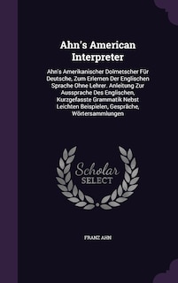 Front cover_Ahn's American Interpreter
