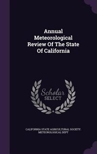 Front cover_Annual Meteorological Review Of The State Of California