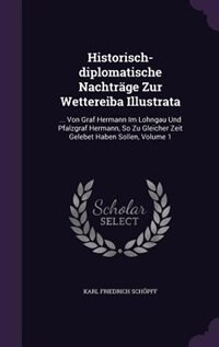 Front cover_Historisch-diplomatische Nachträge Zur Wettereiba Illustrata