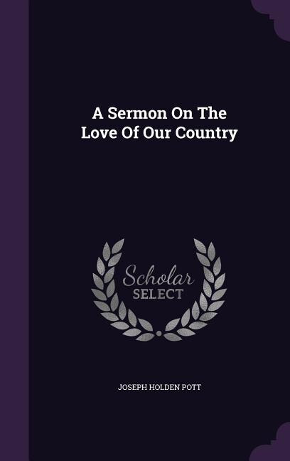 Couverture_A Sermon On The Love Of Our Country