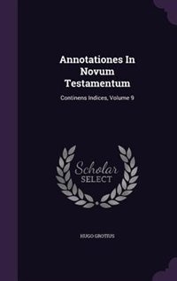 Front cover_Annotationes In Novum Testamentum