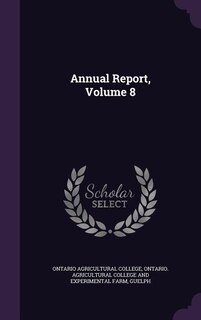 Front cover_Annual Report, Volume 8