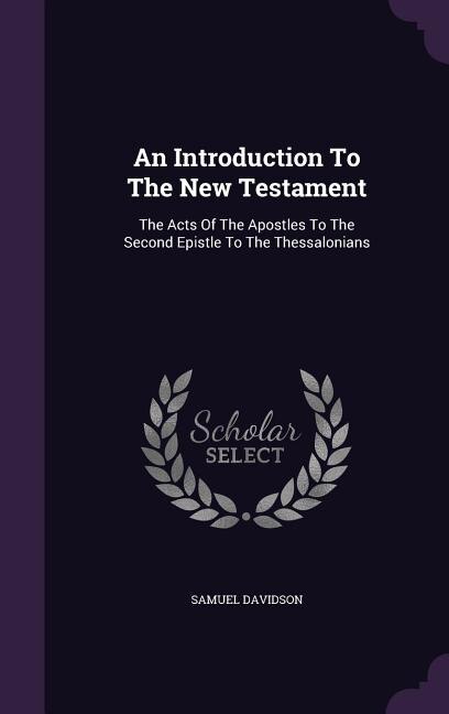 Couverture_An Introduction To The New Testament