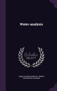 Front cover_Water-analysis
