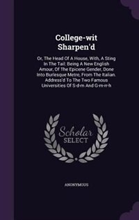 Couverture_College-wit Sharpen'd