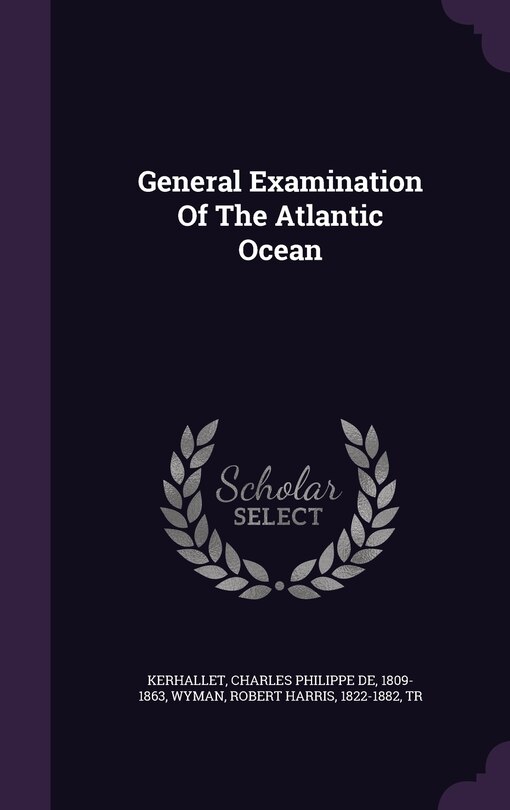 Front cover_General Examination Of The Atlantic Ocean