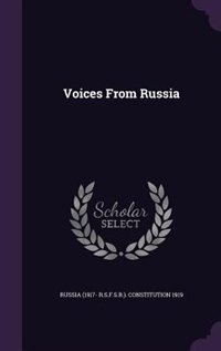 Couverture_Voices From Russia