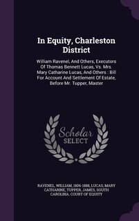 Front cover_In Equity, Charleston District