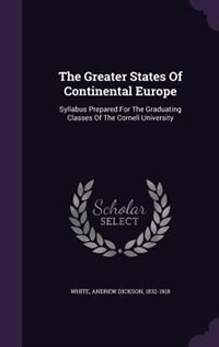 Couverture_The Greater States Of Continental Europe