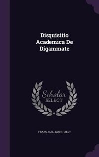 Couverture_Disquisitio Academica De Digammate