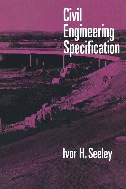 Front cover_Civil Engineering Specification