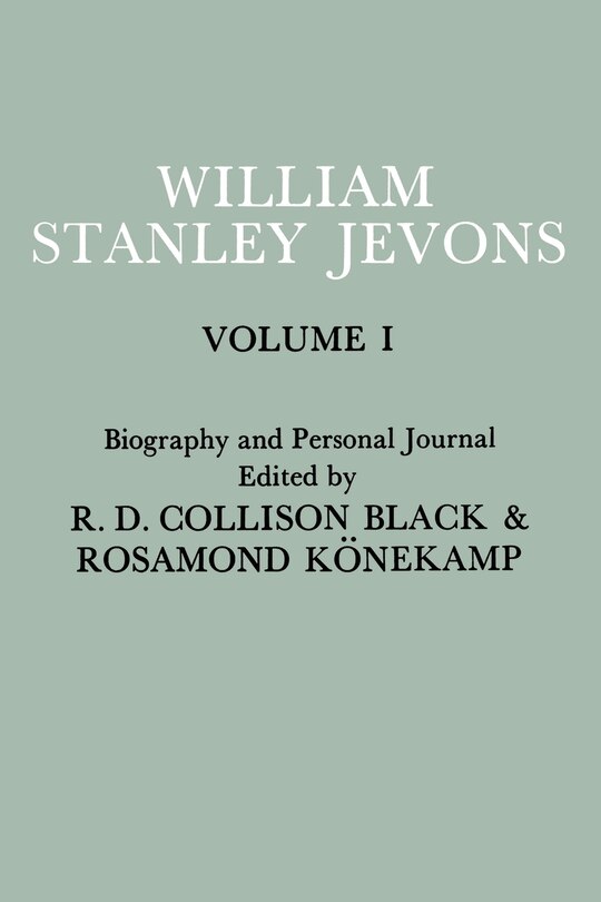 Front cover_Papers and Correspondence of William Stanley Jevons
