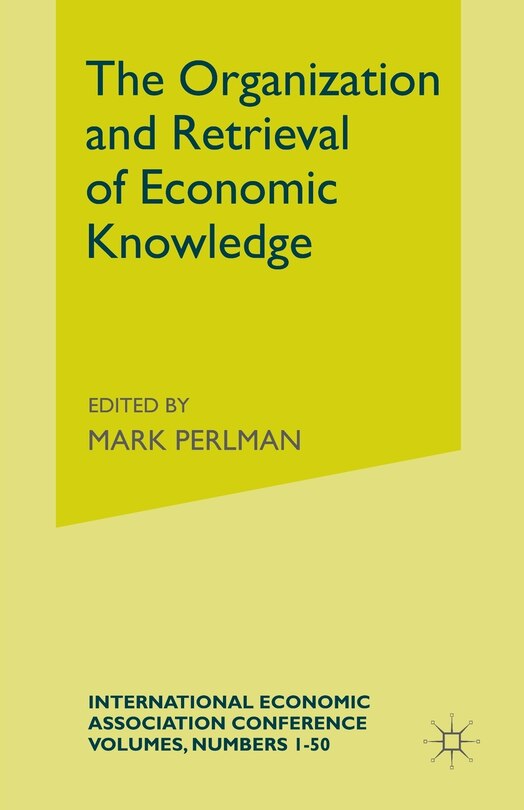 Couverture_The Organization And Retrieval Of Economic Knowledge