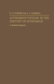 Couverture_Authorship Puzzles In The History Of Economics