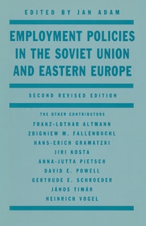 Front cover_Employment Policies In The Soviet Union And Eastern Europe