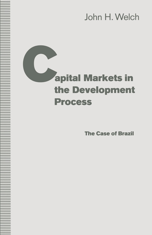 Couverture_Capital Markets In The Development Process