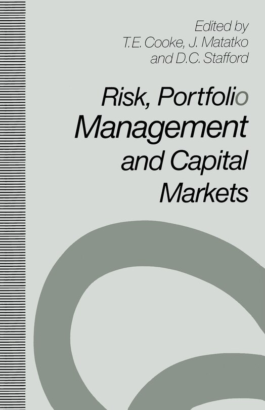 Front cover_Risk, Portfolio Management And Capital Markets