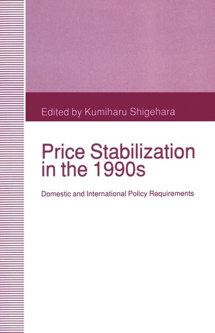 Front cover_Price Stabilization In The 1990s
