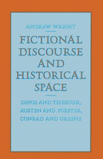 Couverture_Fictional Discourse And Historical Space