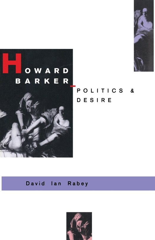 Front cover_Howard Barker