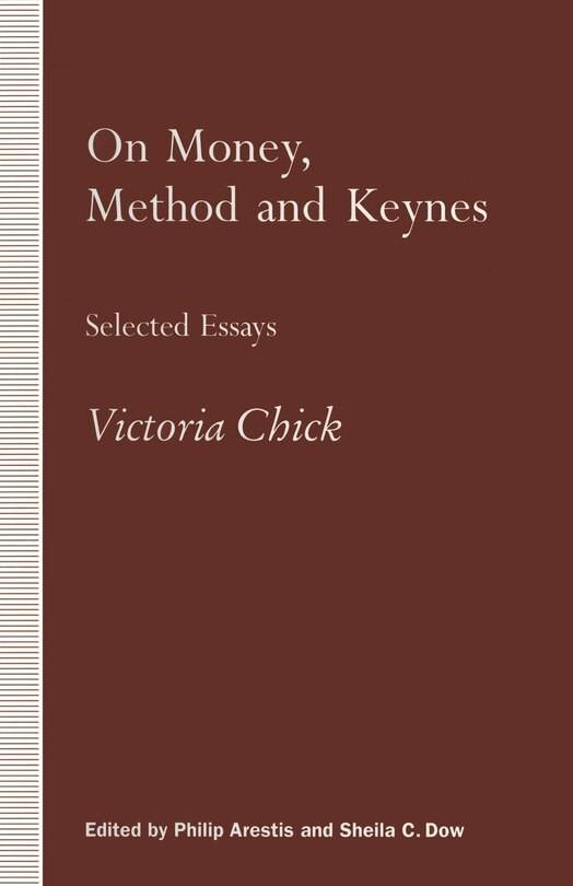 Front cover_On Money, Method And Keynes