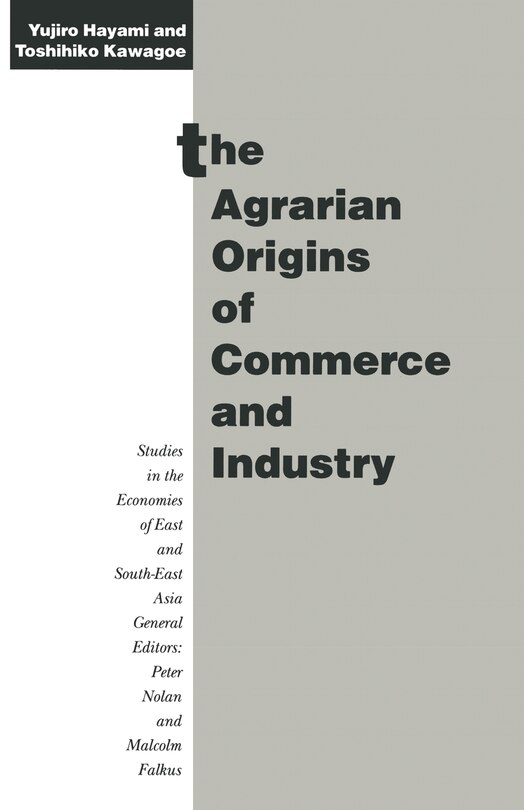 Front cover_The Agrarian Origins of Commerce and Industry