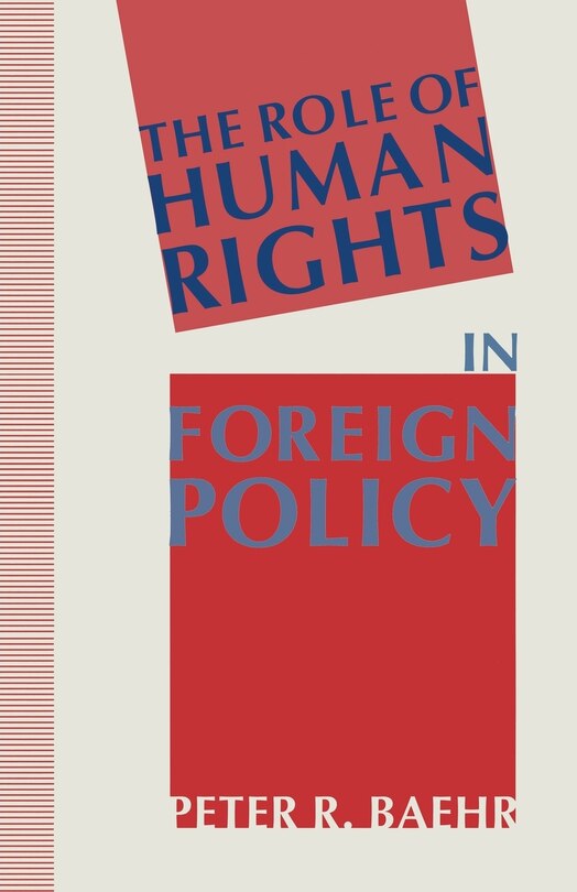 Front cover_The Role Of Human Rights In Foreign Policy