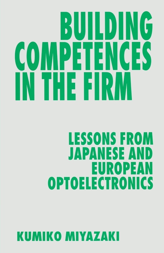 Front cover_Building Competences In The Firm