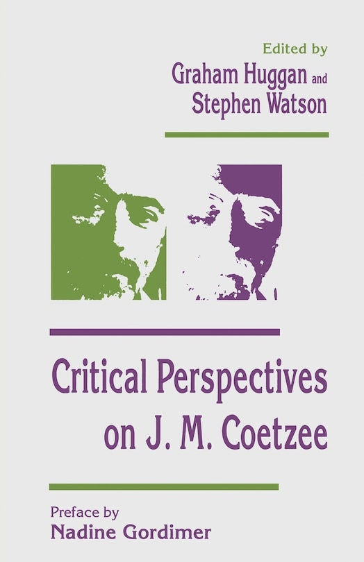 Front cover_Critical Perspectives On J. M. Coetzee
