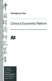 Couverture_China's Economic Reform